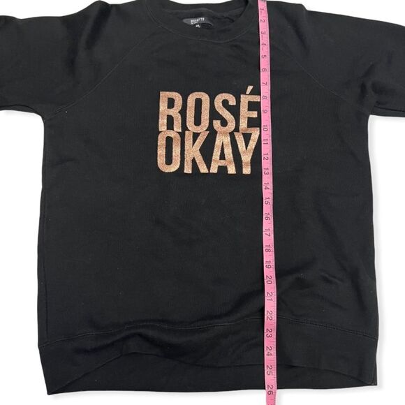 Brunette The Label “Rose Okay” Classic Crewneck Sweatshirt - Picture 6 of 7